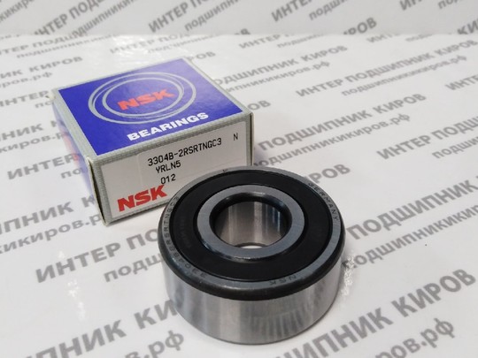 3304-2RS (3056304) NSK Подшипник шариковый двухрядный (20*52*22.2)